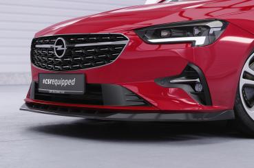 CSR Frontspoiler | Cup-Spoilerlippe mit ABE für Opel Insignia B CSL619-C Carbon Look Hochglanz (keine Lackierung erforderlich)