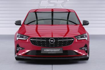 CSR Frontspoiler | Cup-Spoilerlippe mit ABE für Opel Insignia B CSL619-C Carbon Look Hochglanz (keine Lackierung erforderlich)