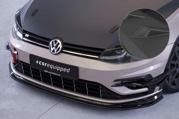 CSR Frontspoiler | Cup-Spoilerlippe mit ABE für VW Golf 7 (Typ AU) R CSL625-L Lackierung erforderlich (unlackiert roh)