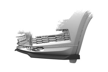 CSR Frontspoiler | Cup-Spoilerlippe mit ABE für Skoda Kodiaq CSL626-G Glossy schwarz Hochglanz (keine Lackierung erforderlich)