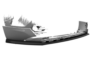 CSR Frontspoiler | Cup-Spoilerlippe mit ABE für Opel Mokka B / Mokka-E CSL628-C Carbon Look Hochglanz (keine Lackierung erforderlich)