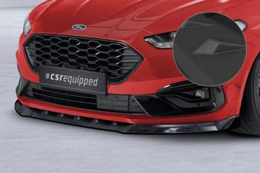 CSR Frontspoiler | Cup-Spoilerlippe mit ABE für Ford Mondeo MK5 BA7  Turnier ST-Line CSL629-S strukturiert schwarz matt (keine Lackierung erforderlich)