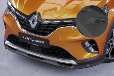 CSR Frontspoiler | Cup-Spoilerlippe mit ABE für Renault Captur 2 CSL637-L Lackierung erforderlich (unlackiert roh)