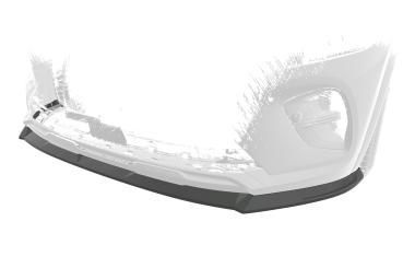 CSR Frontspoiler | Cup-Spoilerlippe mit ABE für Renault Captur 2 CSL637-G Glossy schwarz Hochglanz (keine Lackierung erforderlich)