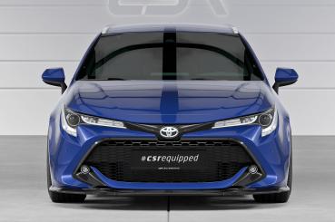 CSR Frontspoiler | Cup-Spoilerlippe mit ABE für Toyota Corolla (E210) Touring Sports / Steilheck CSL648-S strukturiert schwarz matt (keine Lackierung erforderlich)