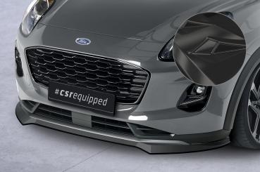 CSR Frontspoiler | Cup-Spoilerlippe mit ABE für Ford Puma Titanium CSL651-G Glossy schwarz Hochglanz (keine Lackierung erforderlich)
