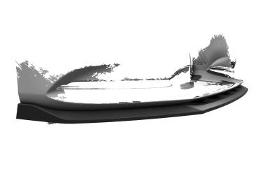 CSR Frontspoiler | Cup-Spoilerlippe mit ABE für Mazda 6 (Typ GL) CSL657-C Carbon Look Hochglanz (keine Lackierung erforderlich)