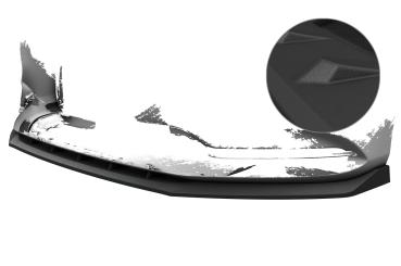 CSR Frontspoiler | Cup-Spoilerlippe mit ABE für Mazda 6 (Typ GL) CSL657-S strukturiert schwarz matt (keine Lackierung erforderlich)
