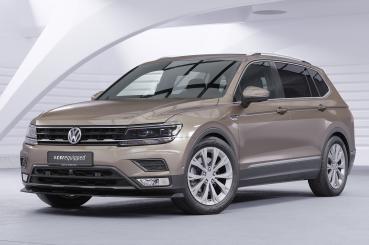 CSR Frontspoiler | Cup-Spoilerlippe mit ABE für VW Tiguan 2 (Typ AD) Basis CSL658-L Lackierung erforderlich (unlackiert roh)