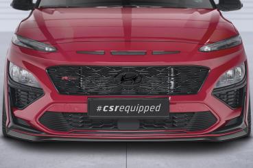 CSR Frontspoiler | Cup-Spoilerlippe mit ABE für Hyundai Kona N/N-Line CSL661-L Lackierung erforderlich (unlackiert roh)