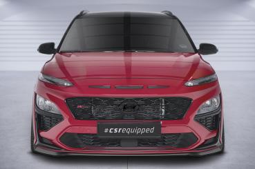 CSR Frontspoiler | Cup-Spoilerlippe mit ABE für Hyundai Kona N/N-Line CSL661-L Lackierung erforderlich (unlackiert roh)