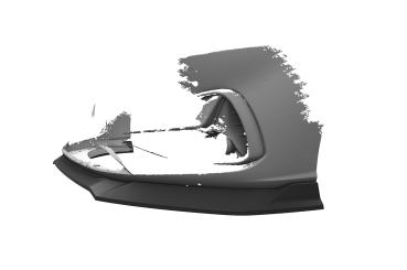 CSR Frontspoiler | Cup-Spoilerlippe mit ABE für Hyundai I30 (PD) CSL663-L Lackierung erforderlich (unlackiert roh)