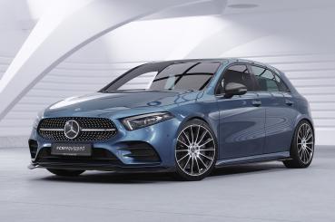 CSR Frontspoiler | Cup-Spoilerlippe mit ABE für Mercedes-Benz A-Klasse 177 A35 AMG/AMG-Line CSL664-L Lackierung erforderlich (unlackiert roh)