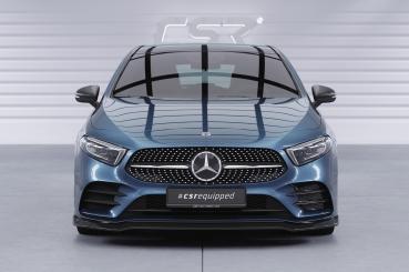 CSR Frontspoiler | Cup-Spoilerlippe mit ABE für Mercedes-Benz A-Klasse 177 A35 AMG/AMG-Line CSL664-L Lackierung erforderlich (unlackiert roh)