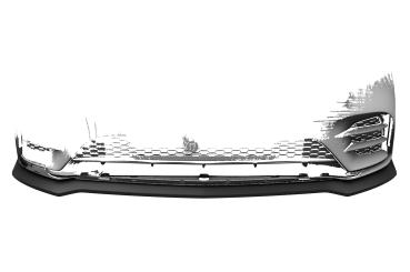 CSR Frontspoiler | Cup-Spoilerlippe mit ABE für Mercedes-Benz A-Klasse 177 A35 AMG/AMG-Line CSL664-L Lackierung erforderlich (unlackiert roh)