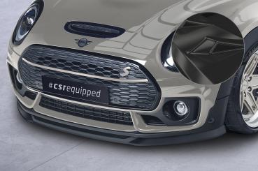 CSR Frontspoiler | Cup-Spoilerlippe mit ABE für Mini Clubman F54 Cooper S CSL667-G Glossy schwarz Hochglanz (keine Lackierung erforderlich)