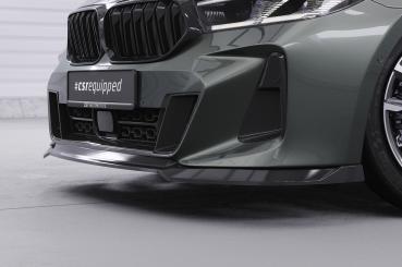 CSR Frontspoiler | Cup-Spoilerlippe mit ABE für BMW 6er (G32) M-Paket CSL669-G Glossy schwarz Hochglanz (keine Lackierung erforderlich)