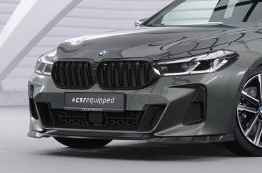 CSR Frontspoiler | Cup-Spoilerlippe mit ABE für BMW 6er (G32) M-Paket CSL669-G Glossy schwarz Hochglanz (keine Lackierung erforderlich)