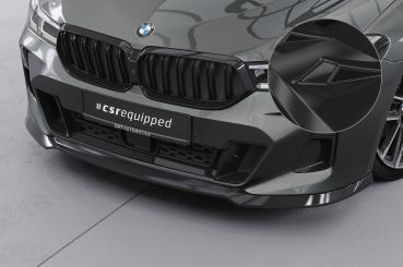 CSR Frontspoiler | Cup-Spoilerlippe mit ABE für BMW 6er (G32) M-Paket CSL669-G Glossy schwarz Hochglanz (keine Lackierung erforderlich)