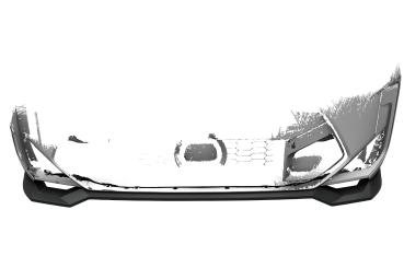 CSR Frontspoiler | Cup-Spoilerlippe mit ABE für BMW X3 (F97) CSL674-C Carbon Look Hochglanz (keine Lackierung erforderlich)