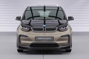 CSR Frontspoiler | Cup-Spoilerlippe mit ABE für BMW i3 CSL676-G Glossy schwarz Hochglanz (keine Lackierung erforderlich)