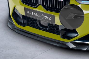 CSR Frontspoiler | Cup-Spoilerlippe mit ABE für BMW X3 (F97) CSL678-L Lackierung erforderlich (unlackiert roh)