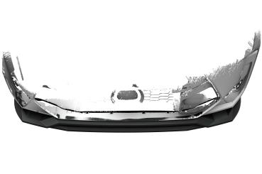 CSR Frontspoiler | Cup-Spoilerlippe mit ABE für BMW X3 (F97) CSL678-G Glossy schwarz Hochglanz (keine Lackierung erforderlich)