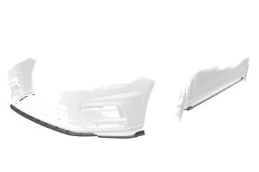 CSR Frontspoiler | Cup-Spoilerlippe mit ABE für VW Golf 7 R / R-Line CSL681