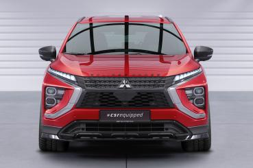 CSR Frontspoiler | Cup-Spoilerlippe mit ABE für Mitsubishi Eclipse Cross CSL685-G Glossy schwarz Hochglanz (keine Lackierung erforderlich)