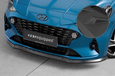 CSR Frontspoiler | Cup-Spoilerlippe mit ABE für Hyundai I10 (3. Gen) CSL687-L Lackierung erforderlich (unlackiert roh)