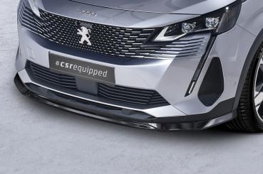 CSR Frontspoiler | Cup-Spoilerlippe mit ABE für Peugeot 3008 (2. Gen) CSL688-S strukturiert schwarz matt (keine Lackierung erforderlich)