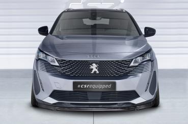 CSR Frontspoiler | Cup-Spoilerlippe mit ABE für Peugeot 3008 (2. Gen) CSL688-S strukturiert schwarz matt (keine Lackierung erforderlich)