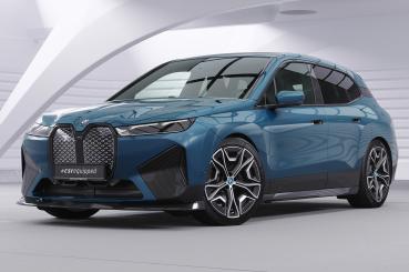 CSR Frontspoiler | Cup-Spoilerlippe mit ABE für BMW iX CSL691-G Glossy schwarz Hochglanz (keine Lackierung erforderlich)