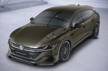 CSR Frontspoiler | Cup-Spoilerlippe mit ABE für VW Arteon CSL692-G Glossy schwarz Hochglanz (keine Lackierung erforderlich)