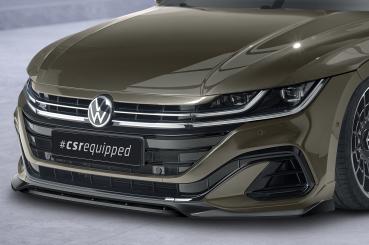 CSR Frontspoiler | Cup-Spoilerlippe mit ABE für VW Arteon CSL692-G Glossy schwarz Hochglanz (keine Lackierung erforderlich)