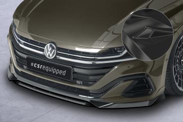 CSR Frontspoiler | Cup-Spoilerlippe mit ABE für VW Arteon CSL692-G Glossy schwarz Hochglanz (keine Lackierung erforderlich)