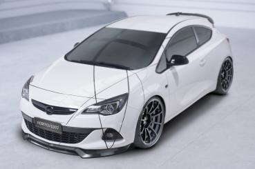 CSR Frontspoiler | Cup-Spoilerlippe mit ABE für Opel Astra J GTC CSL693-G Glossy schwarz Hochglanz (keine Lackierung erforderlich)