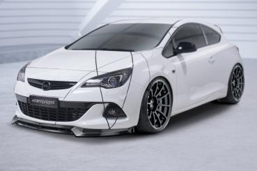 CSR Frontspoiler | Cup-Spoilerlippe mit ABE für Opel Astra J GTC CSL693-G Glossy schwarz Hochglanz (keine Lackierung erforderlich)