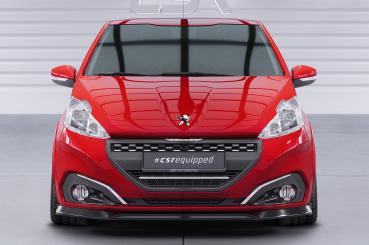CSR Frontspoiler | Cup-Spoilerlippe mit ABE für Peugeot 208 GTi CSL694-L Lackierung erforderlich (unlackiert roh)