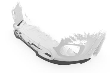 CSR Frontspoiler | Cup-Spoilerlippe mit ABE für Mini F55, F56, F57 JCW-Trim CSL700-C Carbon Look Hochglanz (keine Lackierung erforderlich)