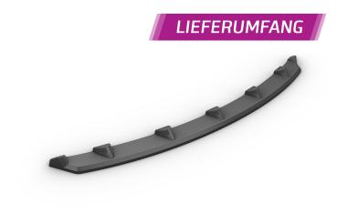CSR Frontspoiler | Cup-Spoilerlippe mit ABE für Tesla Model 3 CSL702-G Glossy schwarz Hochglanz (keine Lackierung erforderlich)