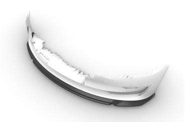 CSR Frontspoiler | Cup-Spoilerlippe mit ABE für Tesla Model 3 CSL702-G Glossy schwarz Hochglanz (keine Lackierung erforderlich)