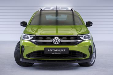 CSR Frontspoiler | Cup-Spoilerlippe mit ABE für VW Taigo (Typ CS) CSL703-S strukturiert schwarz matt (keine Lackierung erforderlich)