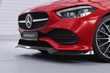 CSR Frontspoiler | Cup-Spoilerlippe mit ABE für Mercedes-Benz C-Klasse W206 / S206 CSL704-L Lackierung erforderlich (unlackiert roh)