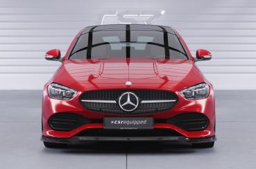 CSR Frontspoiler | Cup-Spoilerlippe mit ABE für Mercedes-Benz C-Klasse W206 / S206 CSL704-L Lackierung erforderlich (unlackiert roh)