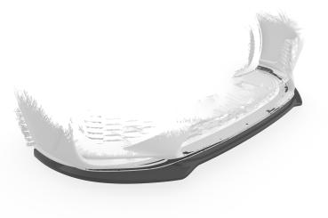 CSR Frontspoiler | Cup-Spoilerlippe mit ABE für Hyundai I30 (PD) N / N-Line CSL714-G Glossy schwarz Hochglanz (keine Lackierung erforderlich)
