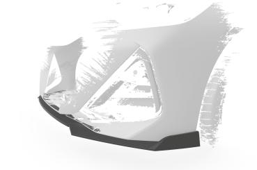 CSR Frontspoiler | Cup-Spoilerlippe mit ABE für BMW 2er G42 M-Paket/M240i CSL716-G Glossy schwarz Hochglanz (keine Lackierung erforderlich)