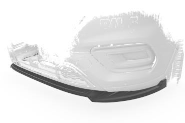 CSR Frontspoiler | Cup-Spoilerlippe mit ABE für Ford Tourneo Custom CSL718-C Carbon Look Hochglanz (keine Lackierung erforderlich)