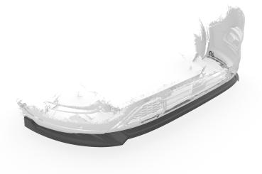 CSR Frontspoiler | Cup-Spoilerlippe mit ABE für Ford Tourneo Custom CSL718-C Carbon Look Hochglanz (keine Lackierung erforderlich)