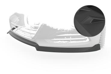 CSR Frontspoiler | Cup-Spoilerlippe mit ABE für Hyundai I40 (VF) CSL721-L Lackierung erforderlich (unlackiert roh)